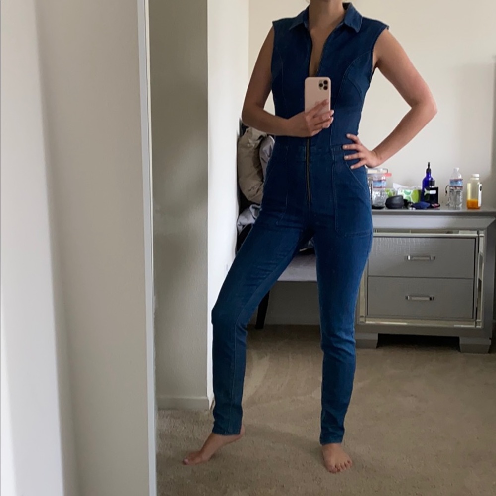 Jean Pant Romper
